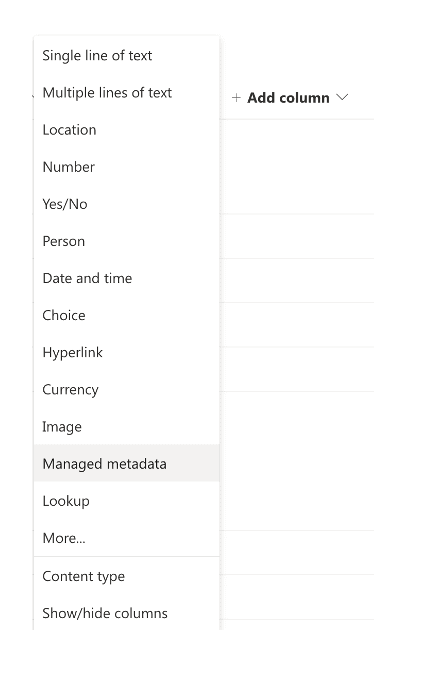 365BOX Configuration Add Column