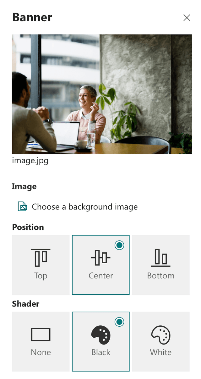 365BOX Banner Image Configuration