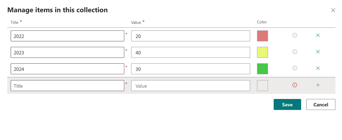 365BOX Graph Item Configuration