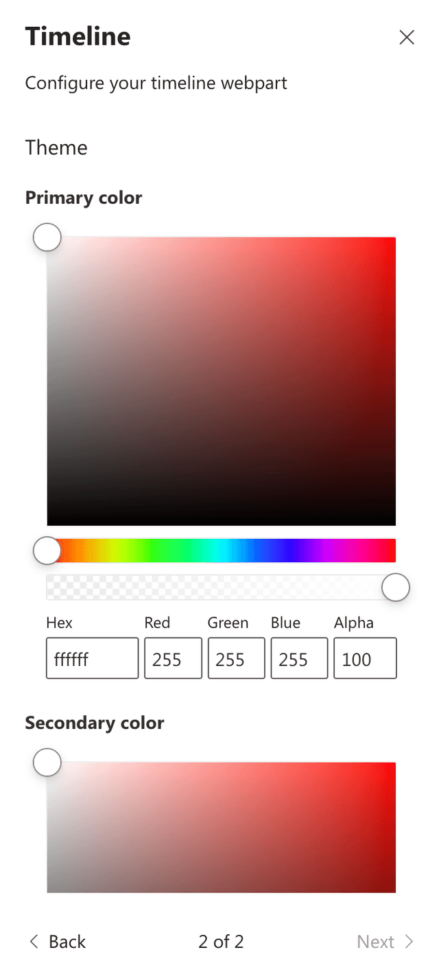 365BOX Timeline Theme Configuration